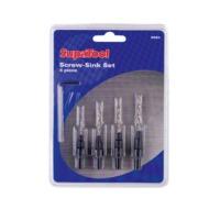 Screw-sink Set With Replaceable HSS Drill