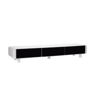 Schnepel ELF-L 170 White & Black Closed Low TV Stand