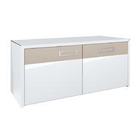 Schnepel S1 SK-2 Gloss White / Oak TV Cabinet