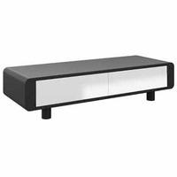 schnepel elf l 120 black amp white closed low tv stand