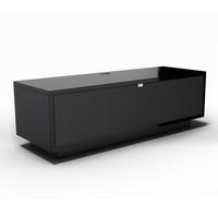 Schnepel VariC-L 2.0 Matte Black TV Stand w/ Black Acoustic Grille