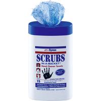 Scrubs 42215 In-A-Bucket Hand Cleaner Towels - Tub Of 15