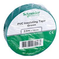 Schneider Electric 2420117 PVC Tape 19mm x 33m Green