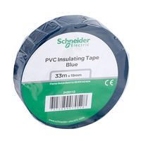 Schneider Electric 2420112 PVC Tape 19mm x 33m Blue