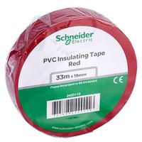 Schneider Electric 2420110 PVC Tape 19mm x 33m Red