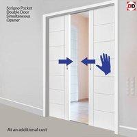 Scrigno Pocket Double Door Simultaneous Operator