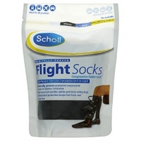 scholl flight socks black 1 pair shoe sizes 9 12 12