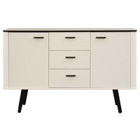 Scandinavian Style Sideboard Black