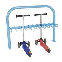 SCOOTER RACK - SINGLE SIDED - LIGHT BLUE - 10XSCOOTER