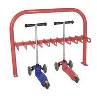 SCOOTER RACK - SINGLE SIDED - RED - 10XSCOOTER