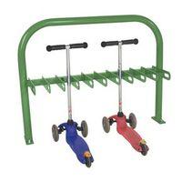 SCOOTER RACK - SINGLE SIDED - GREEN - 10XSCOOTER