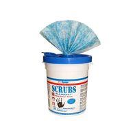 Scrubs Hand Wipes Tub 72