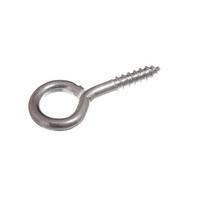 Screw in Eyes 55MM X 12 ( 5MM dia. ) Bzp Bright Zinc Plated Steel ( pack 100 )