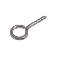 Screw in Eyes 40MM X 8 ( 3.5MM dia. ) Bzp Bright Zinc Plated Steel ( pack of 200 )