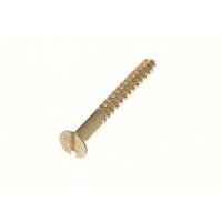 Screws No. 4 X 1 Inch Slotted Csk Countersunk Solid Brass ( pack of 1000 )