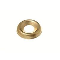 Screw Cup Surface Finishing Washers No. 8 Eb Brass Plated ( pack of 10000 )