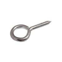 Screw in Eyes 75MM X 18 ( 7.2MM dia. ) Bzp Bright Zinc Plated Steel ( pack 50 )