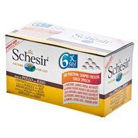 Schesir Small Natural 6 x 50g - Chicken Fillet with Duck