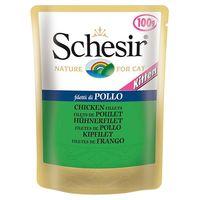 Schesir Kitten Pouch 6 x 100g - Chicken Fillet