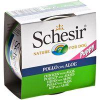 Schesir Puppy Saver Pack 12 x 150g - Chicken Fillet with Aloe