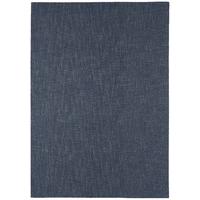 Scots Denim Blue Modern Wool Rug