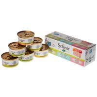 Schesir in Broth Mixed Pack 6 x 70g - 3 Varieties