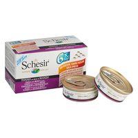 Schesir Small in Jelly 6 x 50g - Tuna & Beef Fillet