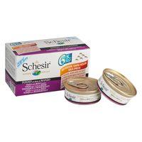 Schesir Small in Jelly 6 x 50g - Tuna & Prawns