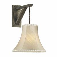 SCA0763 Scaffold 1 Light Wall Light In Bronze, Fitting Only
