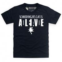 Schrodinger Dead Alive Kid\'s T Shirt