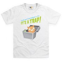 Schrodinger\'s Cat - It\'s A Trap! Kid\'s T Shirt