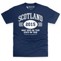 Scotland Tour 2015 Rugby T Shirt