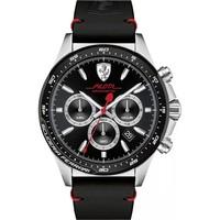 scuderia ferrari mens pilota chronograph watch