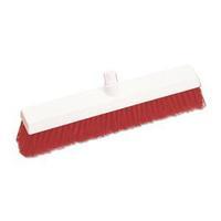 scot young research 18 inch soft broom head red ref 883832