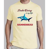 scuba diving is my life - hammerhead
