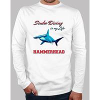 scuba diving is my life - hammerhead