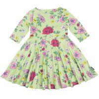 Scandi Floral Dress - Green quality kids boys girls