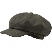 Schoffel Ladies Bakerboy II Cap, Cavell Tweed, One Size