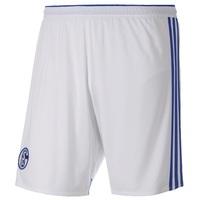 schalke 04 home shorts 201516 white