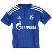 Schalke 04 Home Shirt 2015/16 - Kids Blue