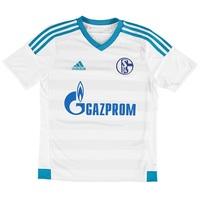Schalke 04 Away Shirt 2015/16 - Kids White