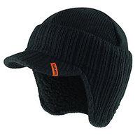 Scruffs Peaked Knitted Hat Black One Size