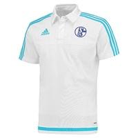 Schalke 04 Training Polo White