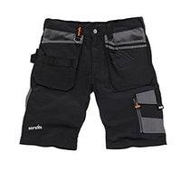 Scruffs Trade Shorts Black 32W