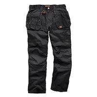 Scruffs Worker Plus Trouser Black 28R