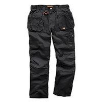 scruffs worker plus trouser black 36s