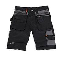Scruffs Trade Shorts Black 38W