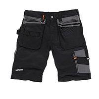 Scruffs Trade Shorts Black 30W