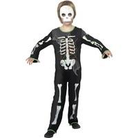 Scary Spider Skeleton Costume Medium Age 7-9