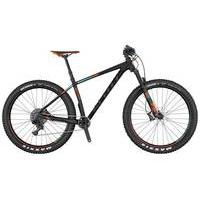 scott scale 710 plus 2017 mountain bike blackorange l